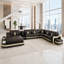 Canapé modulaire en cuir 5 pièces Lloydene-761072704