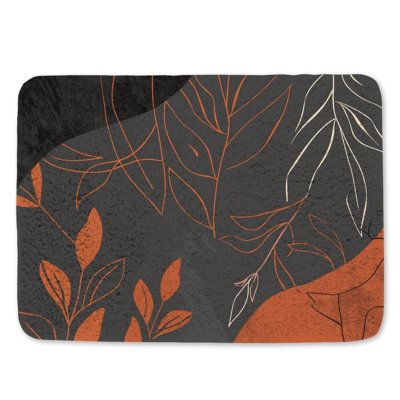Bethy Microfiber / Microsuede Non-Slip Bath Mat