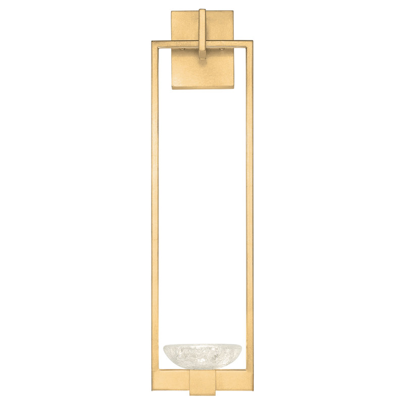 Delphi LED Candle Wall Light, Gold