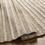 Tapis brun uni en polyester tissé à plat à la main Crumrine-1912367903