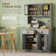 71" Tall Pantry Cabinet Freestanding Kitchen Cabinet