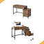 Bureau de style industriel, bureau d'ordinateur, table d'écriture-1337639461