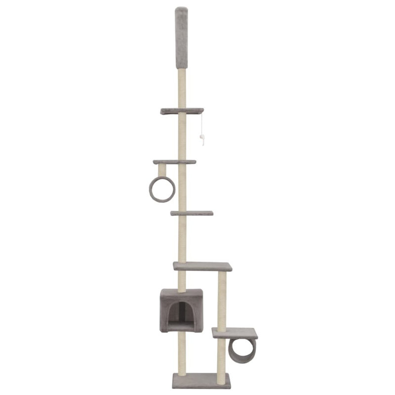 Althea 260cm H Cat Tree, Grey