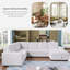 Canapé-lit modulaire en forme de U avec méridienne de rangement, canapé convertible surdimensionné, tissu d'ameublement en velours côtelé, mobilier de salon moderne-1691357212