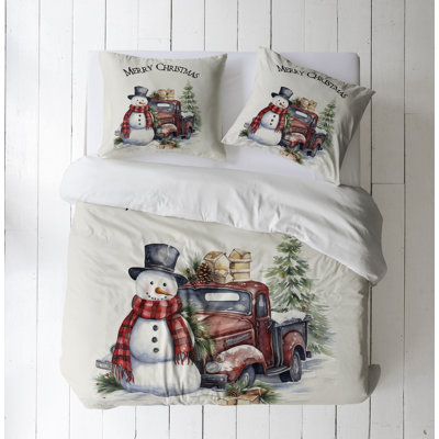 Modern & Contemporary Polyester Abstract Duvet Cover