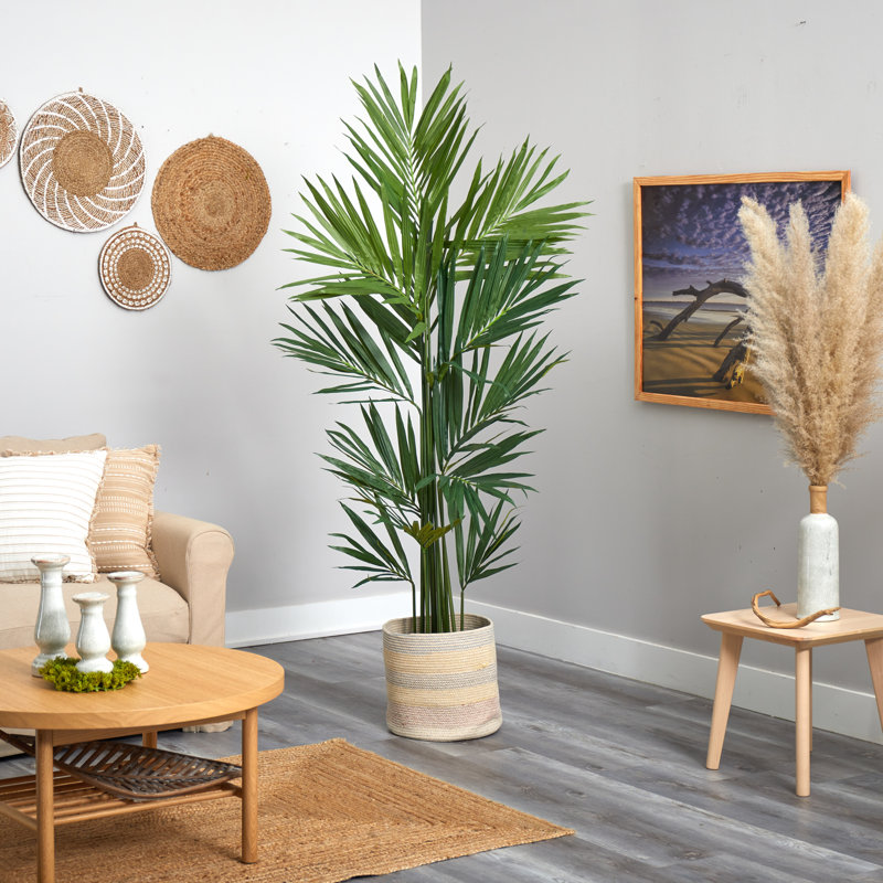 84'' Faux Palm Tree in Planter