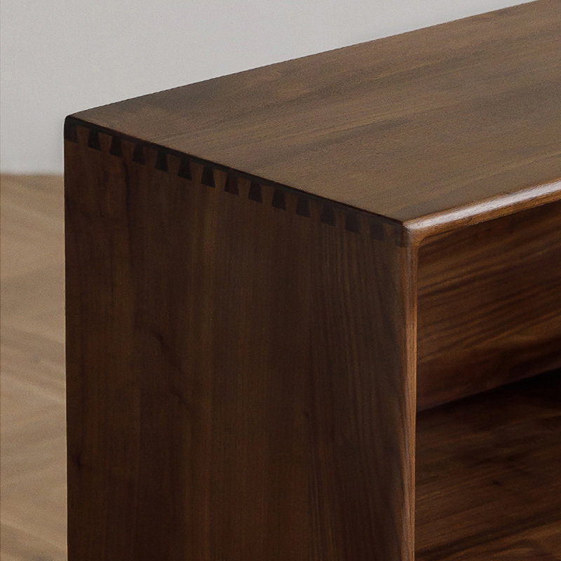 Bibliothèque classique en bois massif