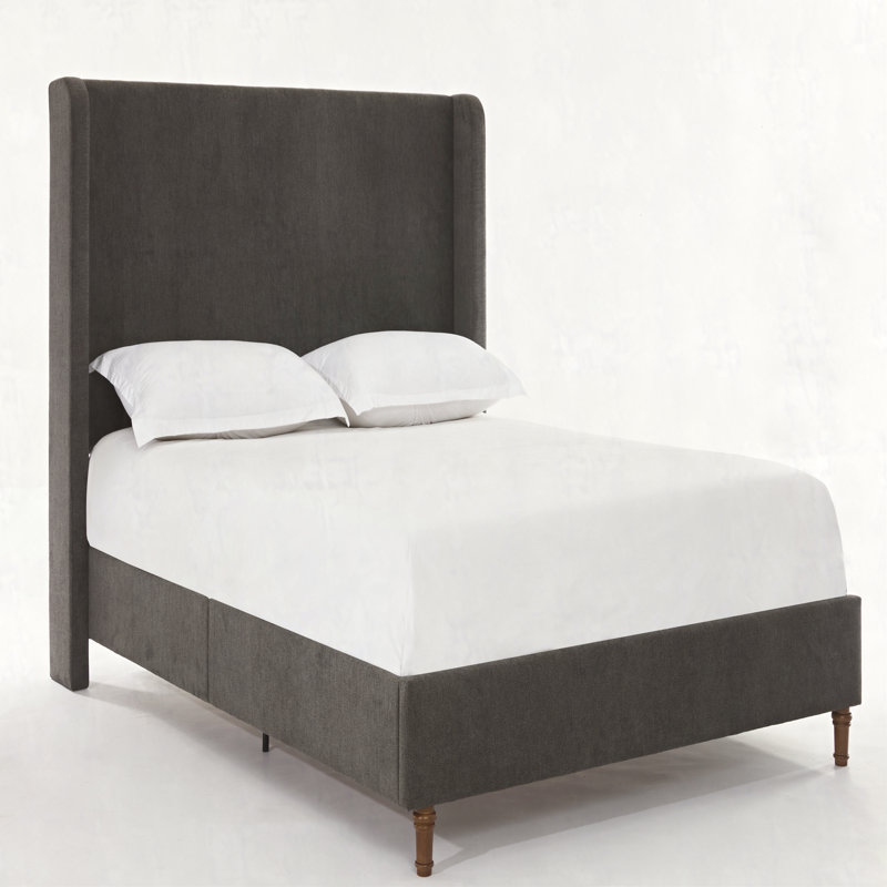 Grand lit tapissier Harper