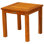 Newport 20" Teak Outdoor Tall Square Side Table