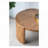 Round Coffee Table with Curved Legs