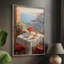Reproduction encadrée FLORAL Series DCCXLV - bois massif-1769455544