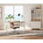 2 Piece Office Set, 56" Executive Desk & Bookcase With Drawers-351544039