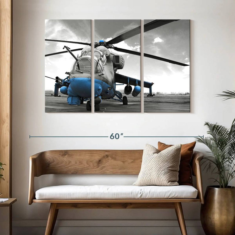 Pop héliport Mait, H 32 po x l 50 po