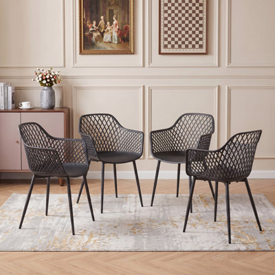 Alzugaray Dining Chair in White