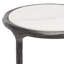 Jessa Forged Metal Tall Round End Table-2037401000