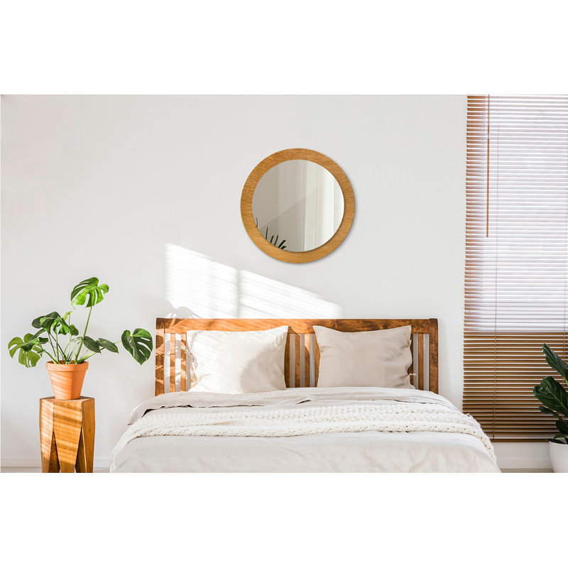 Huldar Glass Flat Wall Mirror
