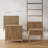 Boho Fluted Wood Nightstand Or End Table-1680951238