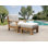 Gatsby Teak Outdoor Armless Lounge Chair