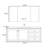 Modern simple style light luxury bathroom cabinet
