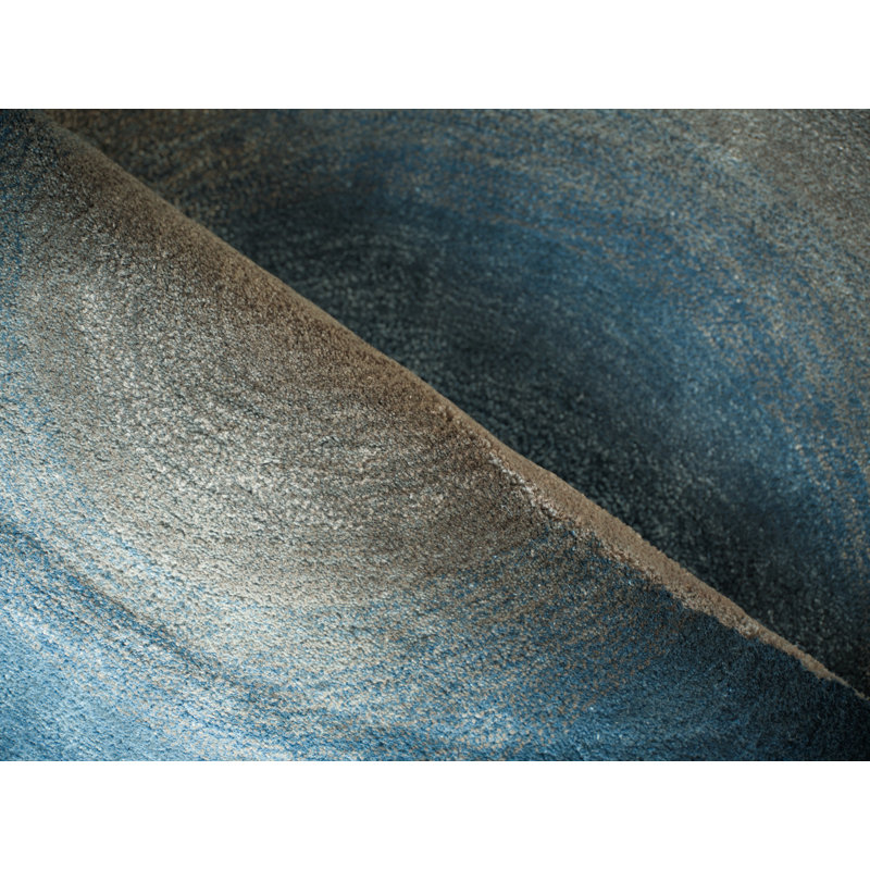 Mitomo Hand Tufted Abstract Area Rug
