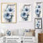 Blue Hibiscus Harmony I, reproduction d'art sur toile-1039208598-1039208593