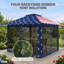 13 Ft. W x 13 Ft. D Metal Patio Gazebo
