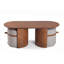 Kangaroo Solid Wood Coffee Table-461564696-461564697