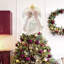 Décoration pour sommet de sapin ange victorien 15 po Mauve