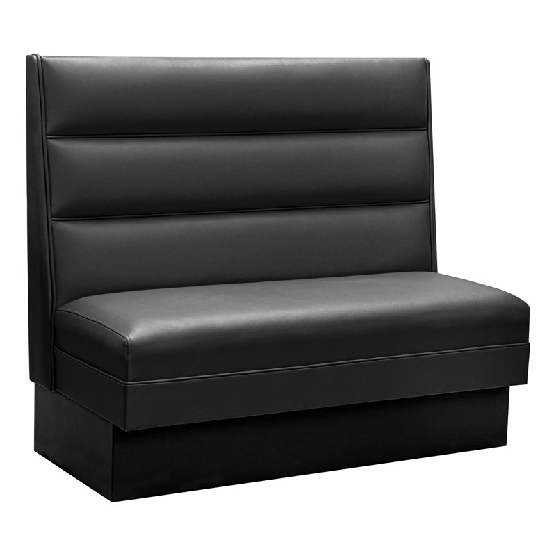 Booth S Channel horizontal, Noir