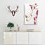 Pink Floral Flowers - Wrapped Canvas-56658190