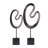 Andere 2 Piece Metal Sculpture Set-60947011