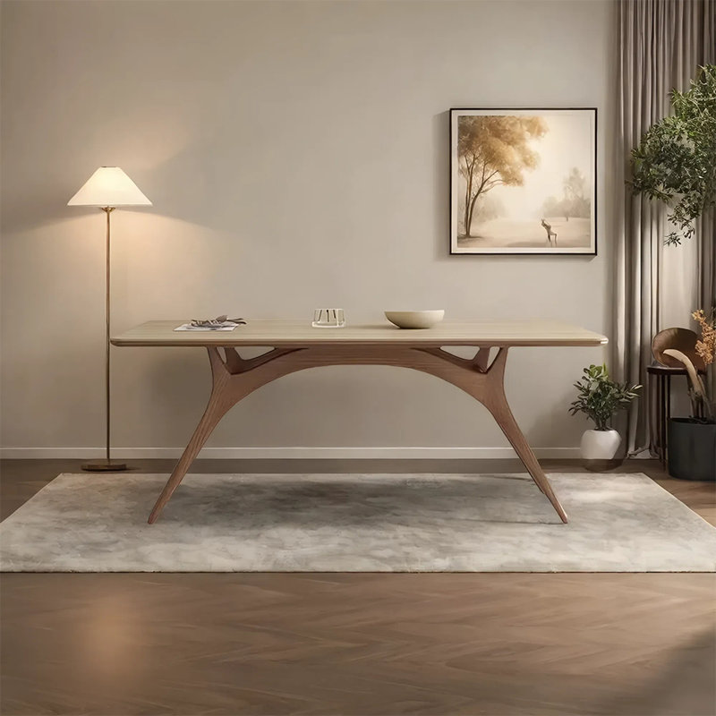 Table de salle à manger moderne, H 30,31 po x L 70,86 po x l 35,43 po