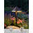 Low Voltage LED Landscape Path Light, 12-24V AC/DC, 5CCT Golden Texture Vintage Pathway Light-109011715
