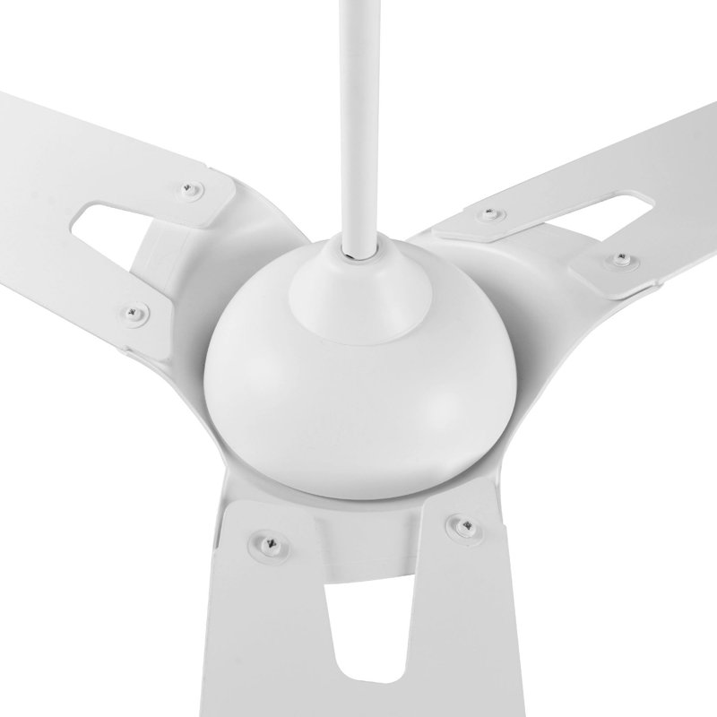 Ventilateur de plafond intelligent intérieur / extérieur Hoffen, ensemble d'éclairage à DEL à intensité variable et télécommande, fonctionne avec l'assistant Google, Amazon Alexa et les raccourcis Siri.