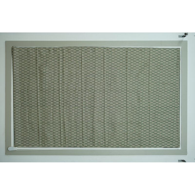 Blocs romains à blocs imprimés - Élégance faite à la main pour votre maison, Mogra, bleu, L 52 po x L 60 po