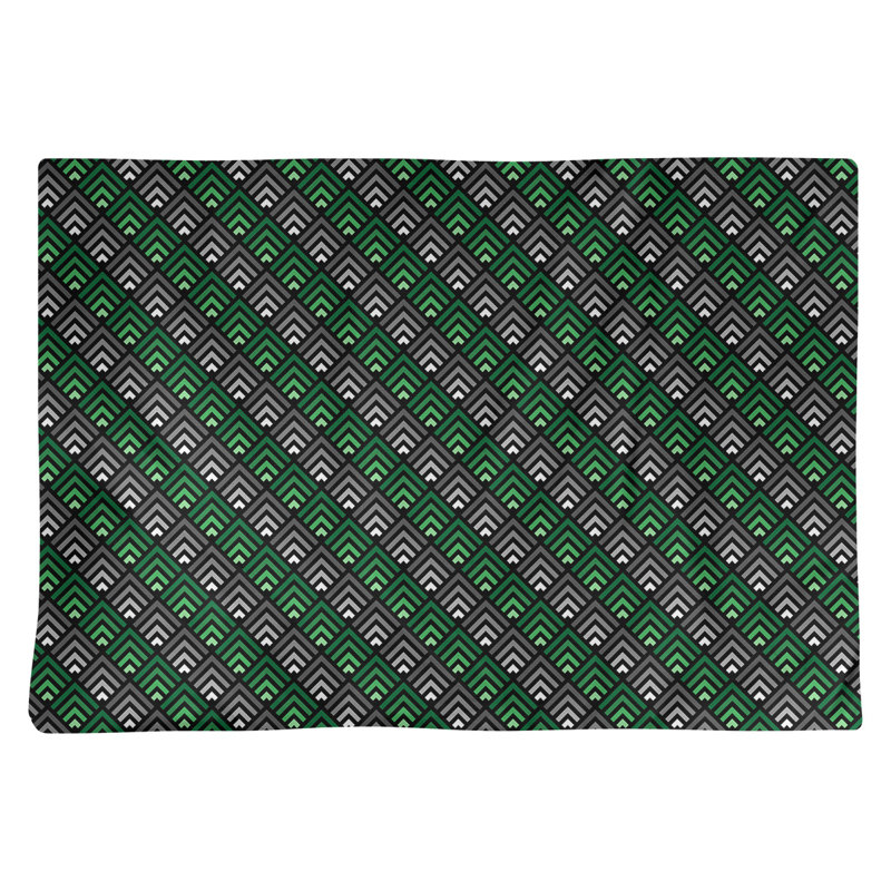 Récapitulatif en coton 18 po katelyn elizabeth classic dégradé, Vert / Noir