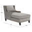 Higdon Velvet Chaise Lounge-1225630898
