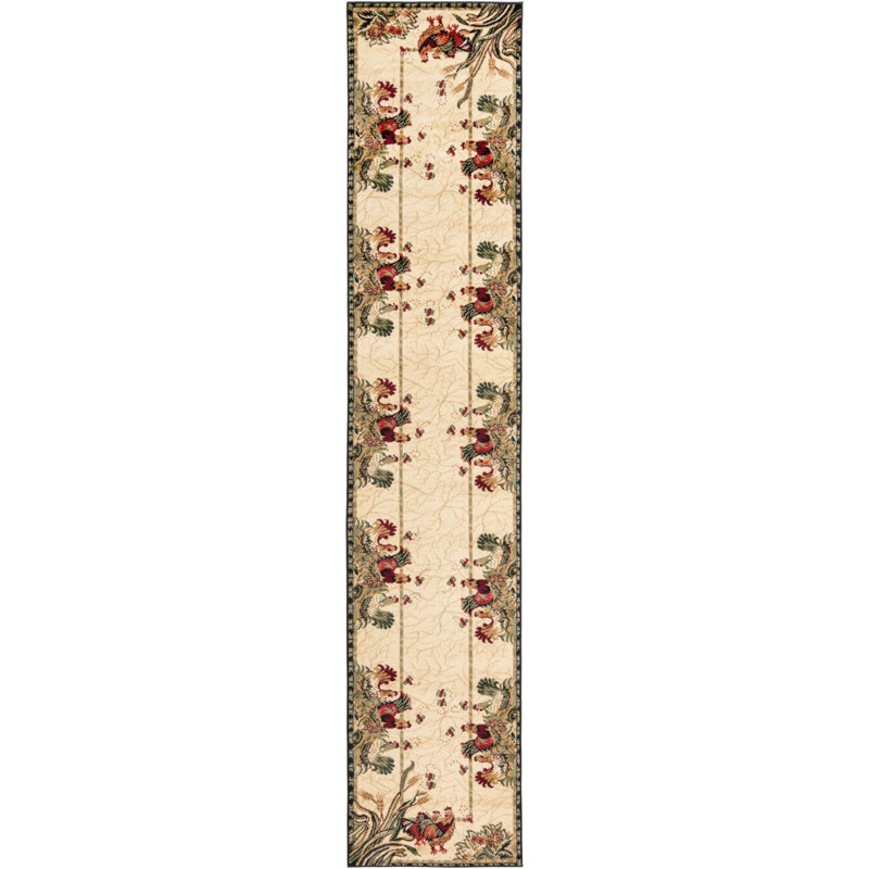 Alez Floral Indoor Rug, Runner 2'7" x 13'1"
