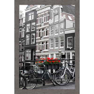 Domonike Gray Wood Picture Frame