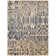 Moroccan Southwestern Area Rug in Indigo