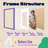 8X10 Picture Frames 3 Set,Hanging Purple Frames With Mat For Gallery Wall Decor, Horizontal/Vertical Tabletop Photo Frame