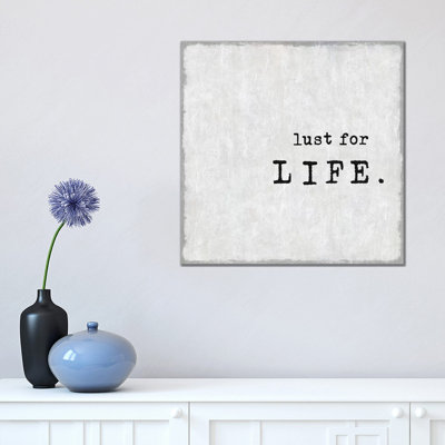 Lust For Life by Jamie MacDowell - Wrapped Canvas Print