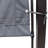 Universal Grey Canopy Cover Replacement For 12X9 Ft Outdoor Curved Pergola. Fabric With Guard, Water-Repellent, And Fade- Qualities. Retractable Two Shading Option. Easy To Put Together. Suited