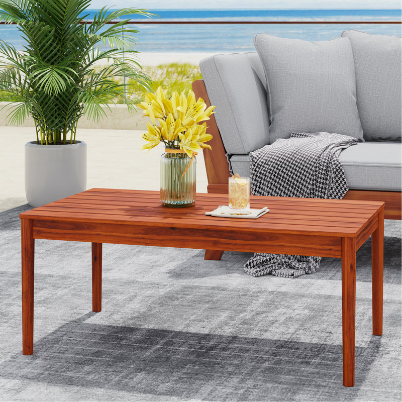 Table basse d'extérieur