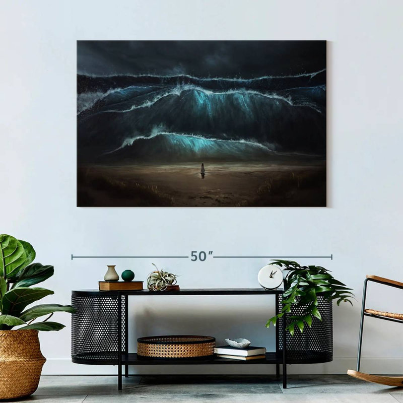 Gillard Tidal Wave, 32" H x 48" W