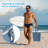 Portable Ice Bucket Table For Parties 3 In1 Ice Cooler Cocktail Patio Cool Bar Table For Camping Poolside Party