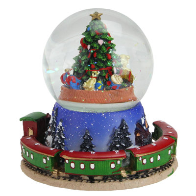 Boule à neige animée musicale 6,25 po