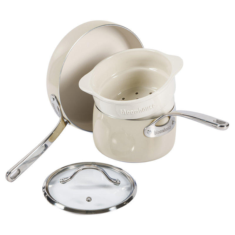Bloomhouse™ 4 - Piece Aluminum Cookware Set