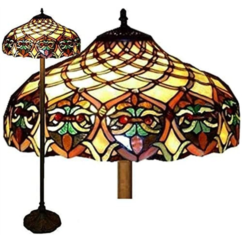 Quackenbush 156cm Gold Traditional Floor Lamp