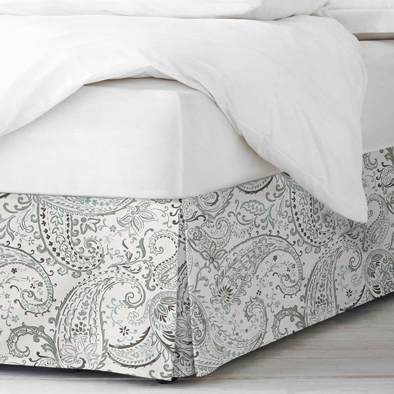Jupe de lit Paisley, 15", Grand